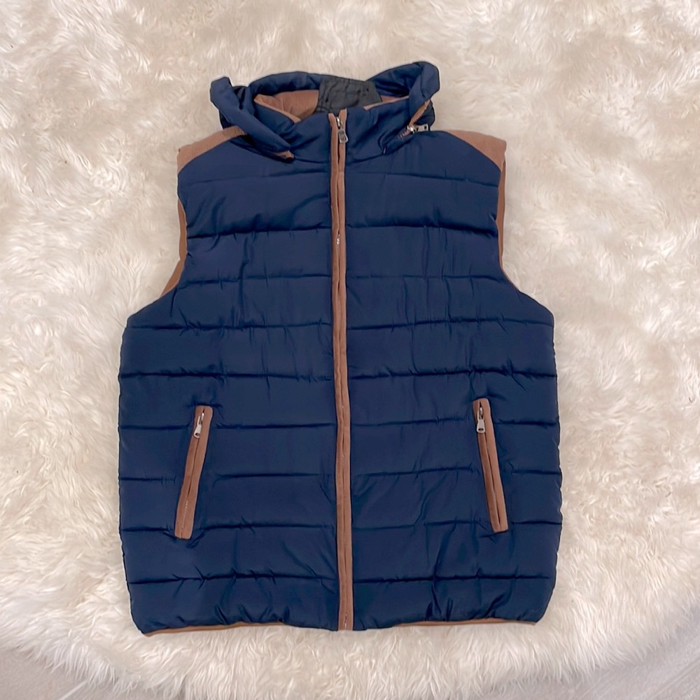 Mens Hooded Vest